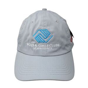 Boys & Girls Clubs Of Ada County Strapback Hat Gray One Size W/Tags